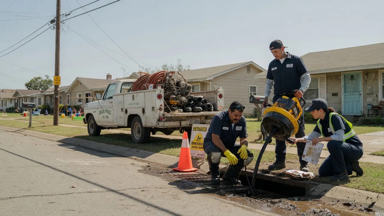 Drain Cleaning in Starks, LA near me